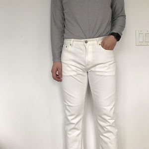 Uniqlo | Jeans | Uniqlo Slim Fit White 